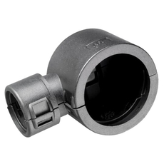 Разъем Kostal CI, нейлон 6, черный, d16мм, угол прямой, CI16-LK20 | 7TCA298010R0330 | ABB