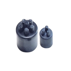 Заглушка с отверстиями EK, нейлон 6, черный, d8мм, EK03-08 | 7TCA298010R0410 | ABB