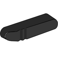 Ручка управления OHBS9/1 (черная) прямого монтажа для рубильников ОТ63..125F | 1SCA108689R1001 | ABB