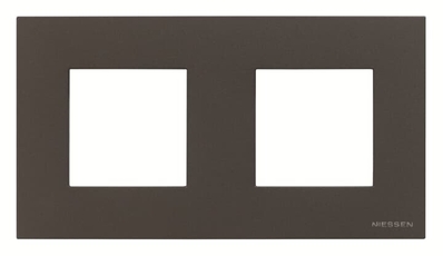 Рамка 2-постовая, (2+2)-модульная, базовая, серия Zenit, цвет антрацит | 2CLA227210N1801 | ABB