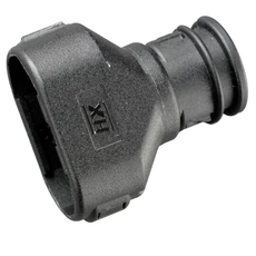 Разъем соединительный CI, нейлон 6, черный, d8мм, 2 вывода, CI08-WP2 | 7TCA298010R0226 | ABB