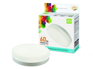 Лампа светодиодная LED-GX53-standard 6Вт 230В 6500К 540Лм | 4690612012292 | ASD