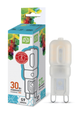 Лампа светодиодная LED-JCD-standard 3Вт 230В G9 4000К 270Лм | 4690612003306 | ASD