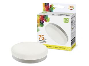 Лампа светодиодная LED-GX53-standard 8Вт 230В 3000К 720Лм | 4690612005096 | ASD