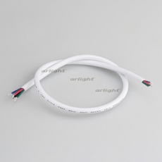 Провод питания ARL-MOONLIGHT-20AWG-4W-D6-CU-500 White | 028124 | Arlight