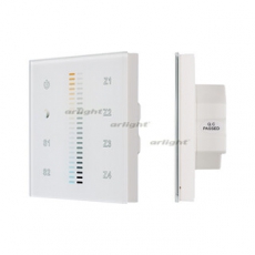 Панель Sens SR-2830B-AC-RF-IN White (220V,MIX+DIM,4зоны) | 021063 | Arlight
