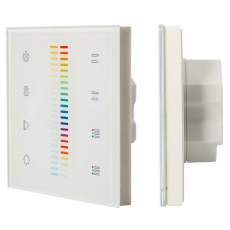 Панель Sens SR-2830C-RF-IN White (12-24V, RGB+CCT,DMX,4зоны | 019061 | Arlight