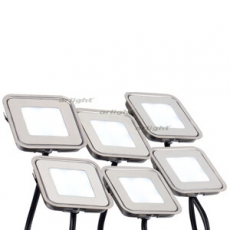 Набор KT-S-6x0.6W LED Day White 12V (квадрат) | 018235 | Arlight