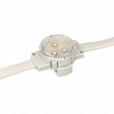 Флэш-модуль SOLEX-DMX-D30-3LED-12V RGB с держателем | 027984 | Arlight