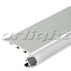 Профиль с экраном ALU-STAIR-2000 ANOD+FROST (arlight, Металл) | 014907 | Arlight