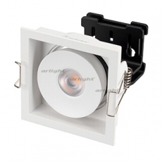 Светильник CL-SIMPLE-S80x80-9W Warm3000 (WH, 45 deg) | 026874 | Arlight