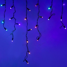 Светодиодная гирлянда ARD-EDGE-CLASSIC-2400x600-BLACK-88LED-LIVE RGB (230V, 6W) | 026015 | Arlight