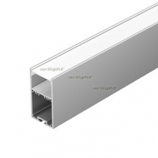Профиль с экраном SL-LINE-3667-2500 ANOD+OPAL | 020463 | Arlight