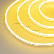 Гибкий неон GALAXY-1206-5000CFS-2835-100 12V Lemon (12x6mm, 12W, IP67) (arlight, 12 Вт/м, IP67) | 031817 | Arlight