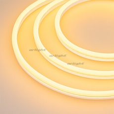Образец Гибкий неон GALAXY-1608-5000CFS-2835-100 12V Yellow 0.5M (16x8mm, 12W, IP67) (arlight, 12 Вт/м, IP67) | 030973 | Arlight