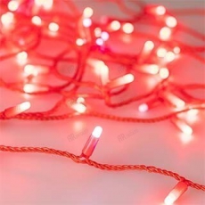 Светодиодная гирлянда ARD-STRING-CLASSIC-10000-RED-100LED-MILK-FLASH Red (230V, 7W) (Ardecoled, IP65) | 031195 | Arlight