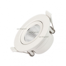 Светильник LTD-POLAR-TURN-R80-5W Warm3000 (WH, 36 deg, 230V) (Arlight, IP20 Пластик, 3 года) | 032857 | Arlight