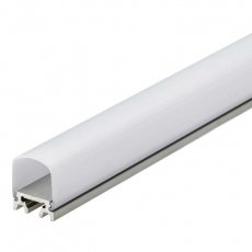 Профиль с экраном ALU-SQR-2000 ANOD+FROST | 014866 | Arlight