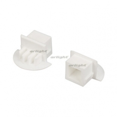 Заглушка для алюминиевого профиля для PDS-F белая глухая (ARL, Пластик) | 026205 | Arlight