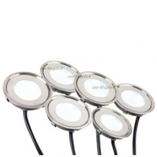 Набор KT-R-6x0.5W LED Warm White 12V (круг) | 018233 | Arlight