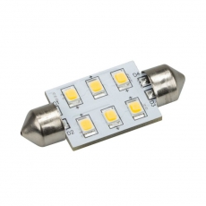 Автолампа ARL-F37-6E Warm White (10-30V, 6 LED 2835) (ANR, Открытый) | 019428 | Arlight