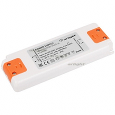 Блок питания ARV-SN12030-FLAT-H (12V, 2.5A, 30W) (Arlight, IP20 Пластик, 3 года) | 025739(1) | Arlight