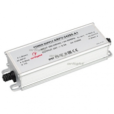 Блок питания ARPV-24200-A1 (24V, 8.3A, 200W) (Arlight, IP67 Металл, 3 года) | 033092 | Arlight