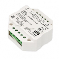 Диммер SMART-D14-TUYA-DIM-PUSH-IN (230V, 1.5A, 0/1-10V, 2.4G) (Arlight, IP20 Пластик, 5 лет) | 033760 | Arlight