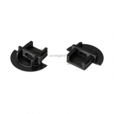 Заглушка для MIC-F чёрная с отверстием (arlight, Пластик) | 030796 | Arlight