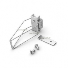 Пружинный держатель SL-LINIA49-F BLACK (arlight, Металл) | 030511 | Arlight