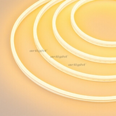 Образец Гибкий неон GALAXY-1206-5000CFS-2835-100 12V Yellow 0.5M (12x6mm, 12W, IP67) (arlight, 12 Вт/м, IP67) | 030962 | Arlight