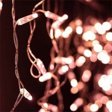 Светодиодная гирлянда ARD-EDGE-CLASSIC-2400x600-CLEAR-88LED-STD Rose Gold (230V, 6W) (Ardecoled, IP65) | 031188 | Arlight