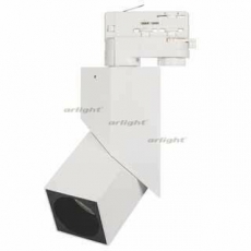 Светильник LGD-TWIST-TRACK-4TR-S60x60-12W Warm3000 (WH-BK, 30 deg) (Arlight, IP40 Металл, 3 года) | 026764(1) | Arlight