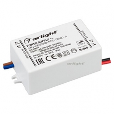 Блок питания ARJ-KE50300-PFC-TRIAC-A (15W, 300mA) (Arlight, IP44 Пластик, 5 лет) | 028279 | Arlight
