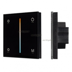 Панель SMART-P21-MIX-G-IN Black (12-24V, 4x3A, Sens, 2.4G) (Arlight, IP20 Пластик, 5 лет) | 033765 | Arlight