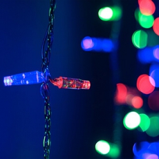 Светодиодная гирлянда ARD-CURTAIN-CLASSIC-2000x2500-CLEAR-405LED RGB (230V, 81W) | 024851 | Arlight