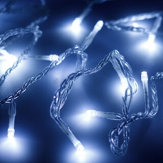 Светодиодная гирлянда ARD-STRING-HOME-5000-CLEAR-50LED-FLASH WHITE (230V, 3.5W) | 025752 | Arlight