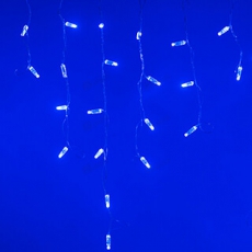 Светодиодная гирлянда ARD-EDGE-CLASSIC-2400x600-CLEAR-88LED-FLASH BLUE (230V, 6W) | 026007 | Arlight