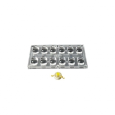 Блок линз 12BST-E (130x65°, 12x LED) | 016078 | Arlight