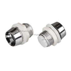 10PC Держатель 10мм (хром. пластик, с гайкой) | 026710 | Arlight