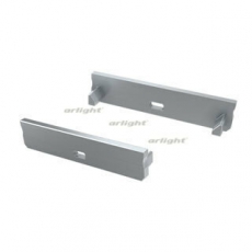 Заглушка для ALM-FLAT-S серая с отверстием | 026743 | Arlight