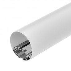 Профиль с экраном SL-ROUND-D90-2500 ANOD+OPAL | 024076 | Arlight