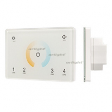 Панель Sens SMART-P81-MIX White (230V, 4 зоны, 2.4G) (Arlight, IP20 Пластик, 5 лет) | 028400 | Arlight