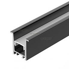 Профиль SL-COMFORT-2322-F-2000 ANOD BLACK (Arlight, Алюминий) | 031771 | Arlight