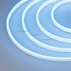 Образец Гибкий неон GALAXY-1206-5000CFS-2835-100 12V Azure 0.5M (12x6mm, 12W, IP67) (arlight, 12 Вт/м, IP67) | 030966 | Arlight