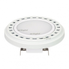 Лампа светодиодная AR111-UNIT-G53-12W- Day4000 (WH, 120 deg, 12V) (ARL, Металл) 12Вт 4000К 12В корпус белый | 025637 | Arlight
