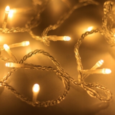 Светодиодная гирлянда ARD-STRING-HOME-5000-CLEAR-50LED-FLASH WARM (230V, 3.5W) | 025750 | Arlight