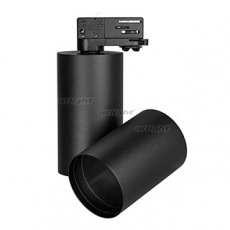 Корпус SP-POLO-TRACK-4TR-TURN-R85 (BK, 1-3, 350mA) | 024230 | Arlight