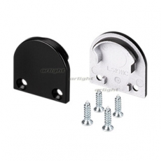 Заглушка SL-LINE-2011M ROUND BLACK глухая | 029176 | Arlight