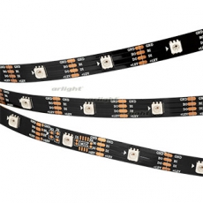 Лента светодиодная SPI-5000-RAM-5060-30 12V Cx1 RGB-Auto (Black 10mm, 4.8W, IP20) | 029757 | Arlight